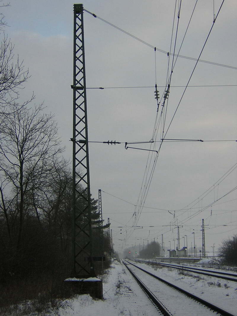 Der Bahnhof Rotal auf der Strecke Nrnberg-Ansbach